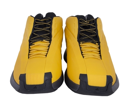Adidas "The Kobe" Sunshine/Black Developmental Sample Pair of Sneakers - October 5, 2000